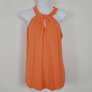 Naked Zebra Soft Stretch Bamboo Knit Melon Top Size‎ M